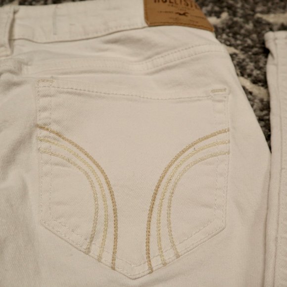 Hollister White Skinny Jeans - Picture 7 of 8